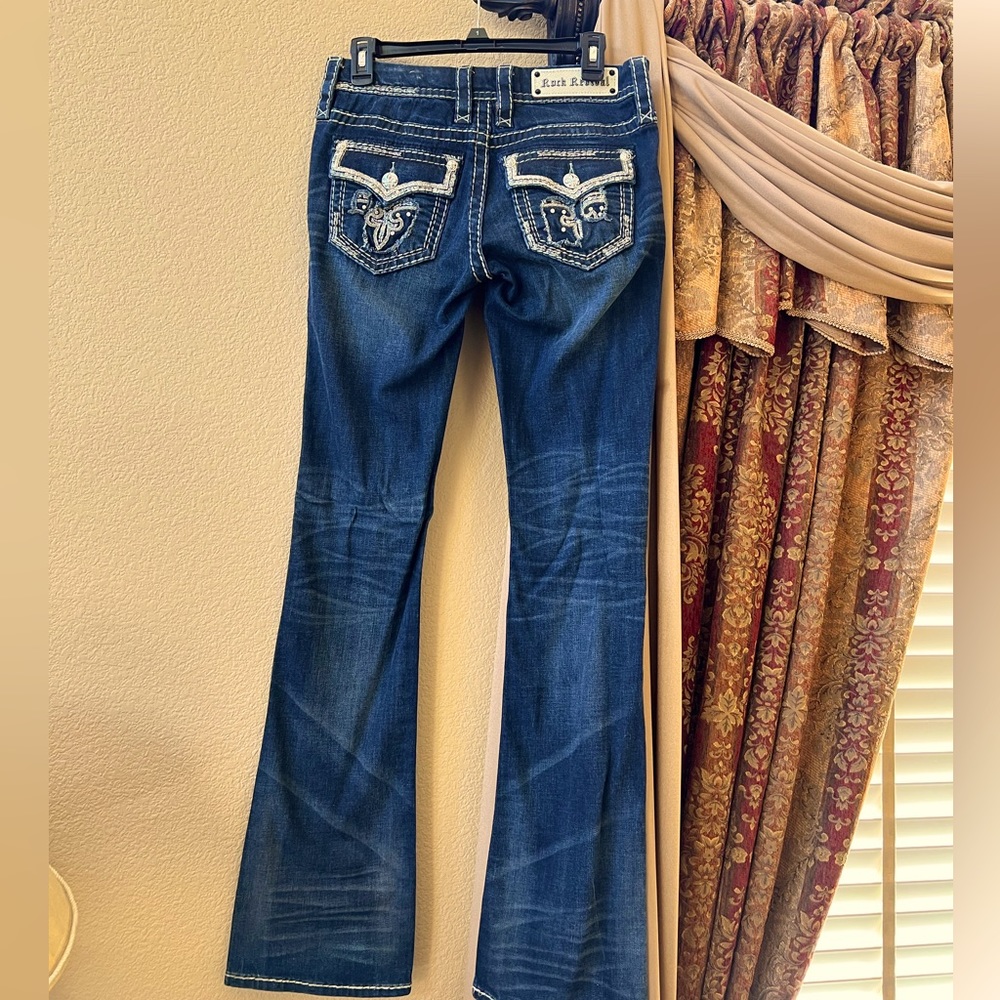 Rock Revival Ava Slim Bootcut Jeans Size 28/33 Worn Once, Excellent Condition.